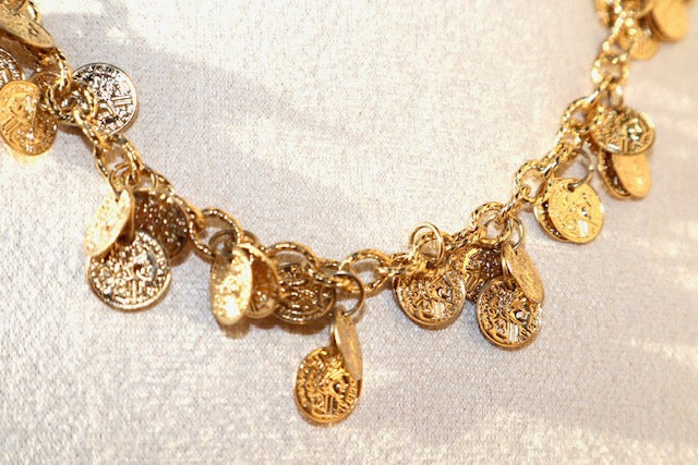 Sheba Coin Necklace