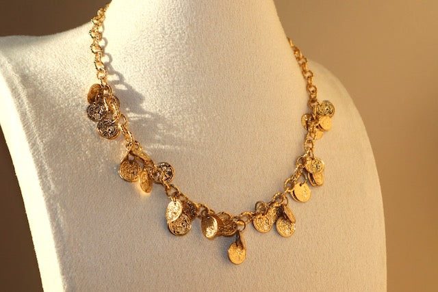 Sheba Coin Necklace