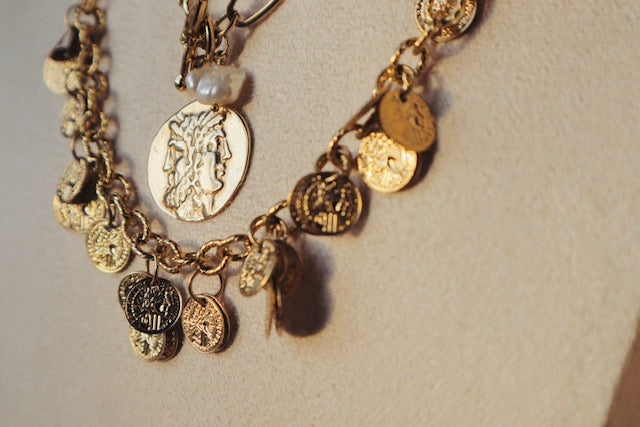 Sheba Coin Necklace