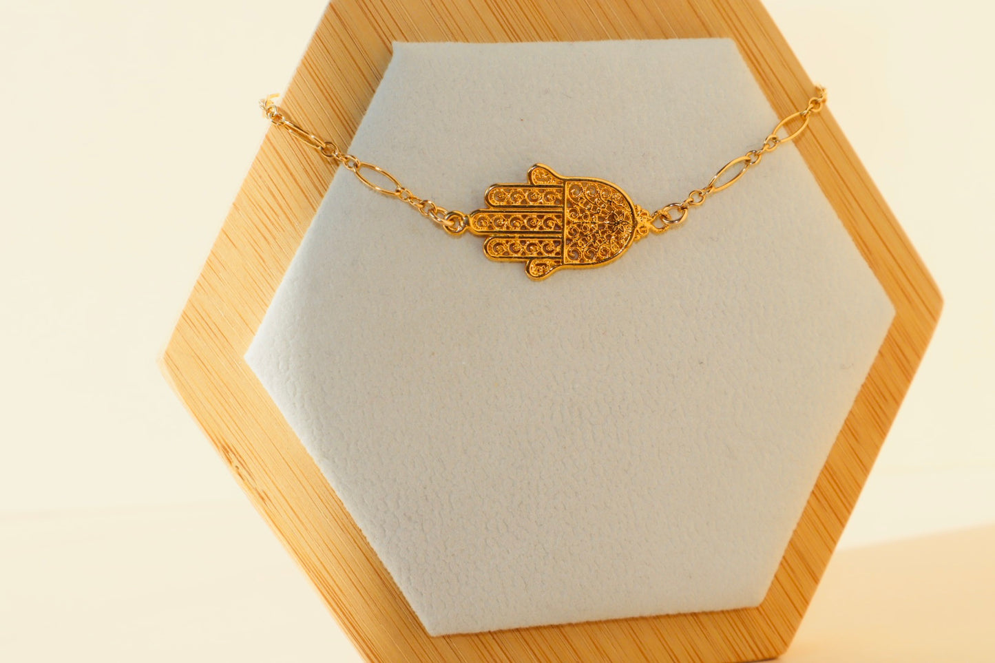 Fatima's Veil - Hamsa Bracelet