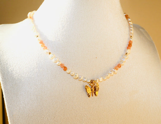 Yemaya Butterfly Necklace