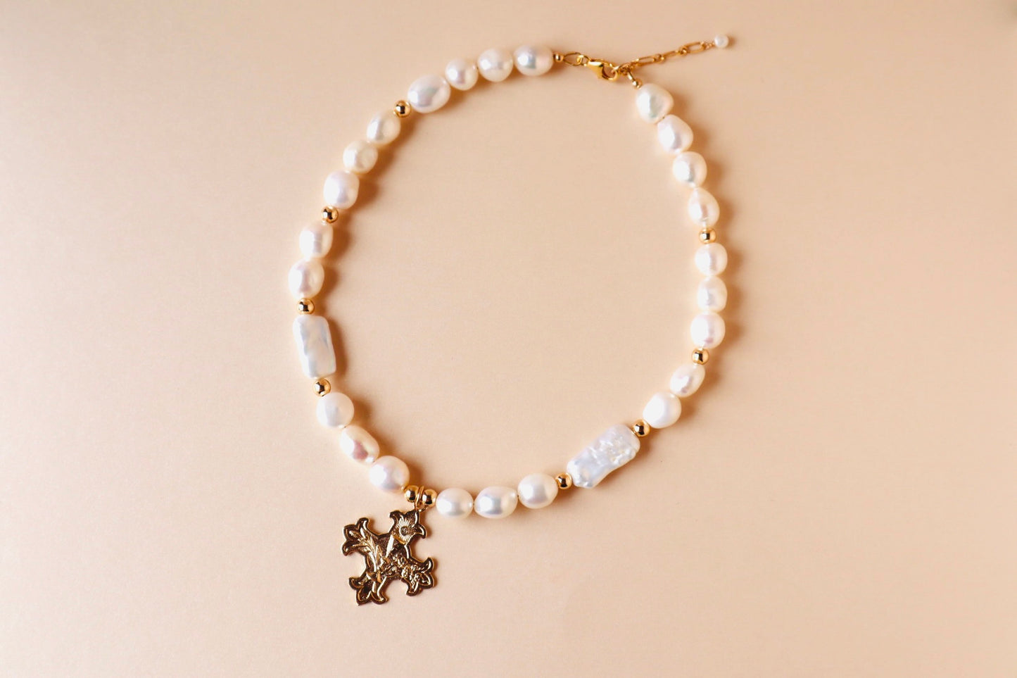 Solenne Cross Necklace