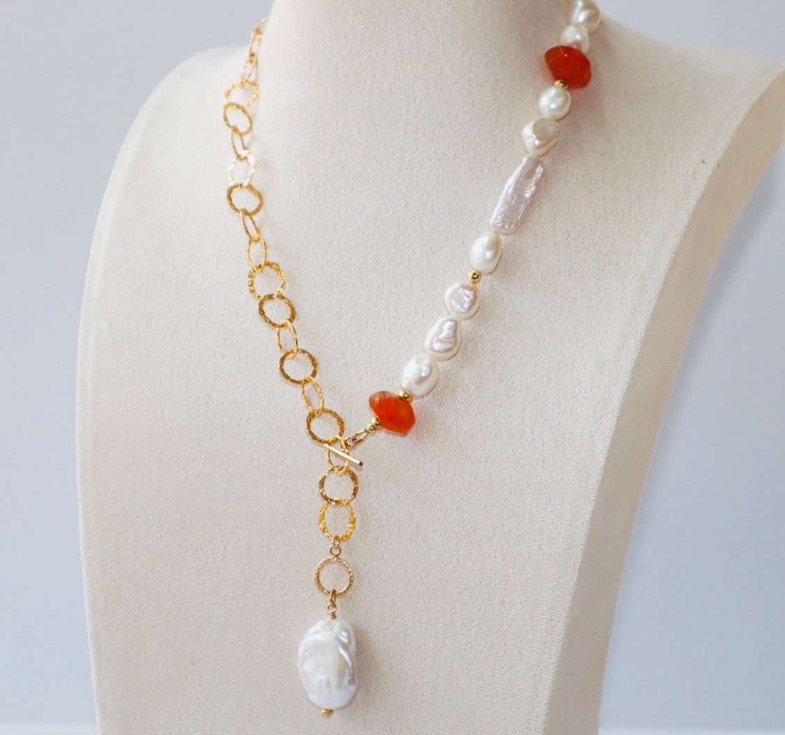 Zareen Carnelian Necklace