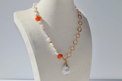 Zareen Carnelian Necklace