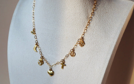 Amal Charm Necklace