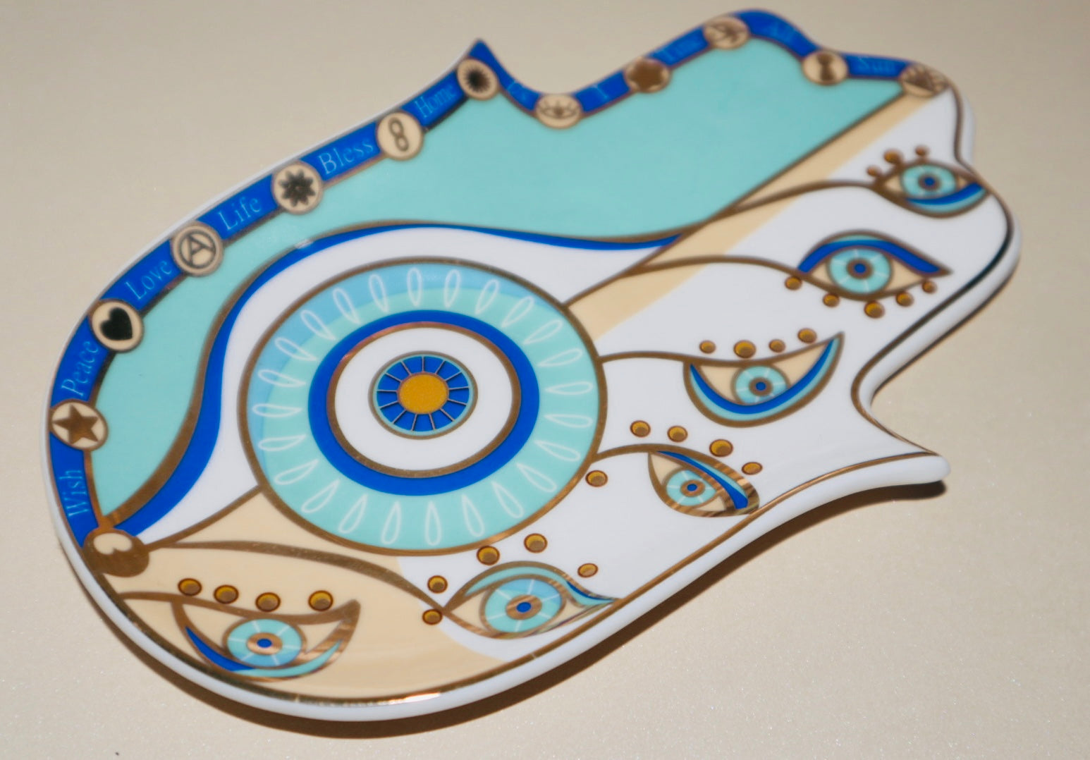 Trinket Dish- Hamsa/Hand of Fatima