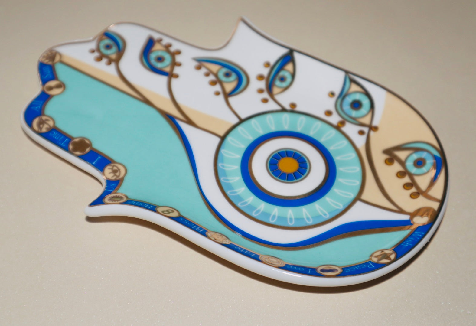 Trinket Dish- Hamsa/Hand of Fatima