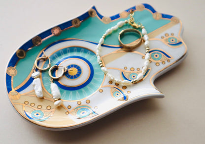 Trinket Dish- Hamsa/Hand of Fatima