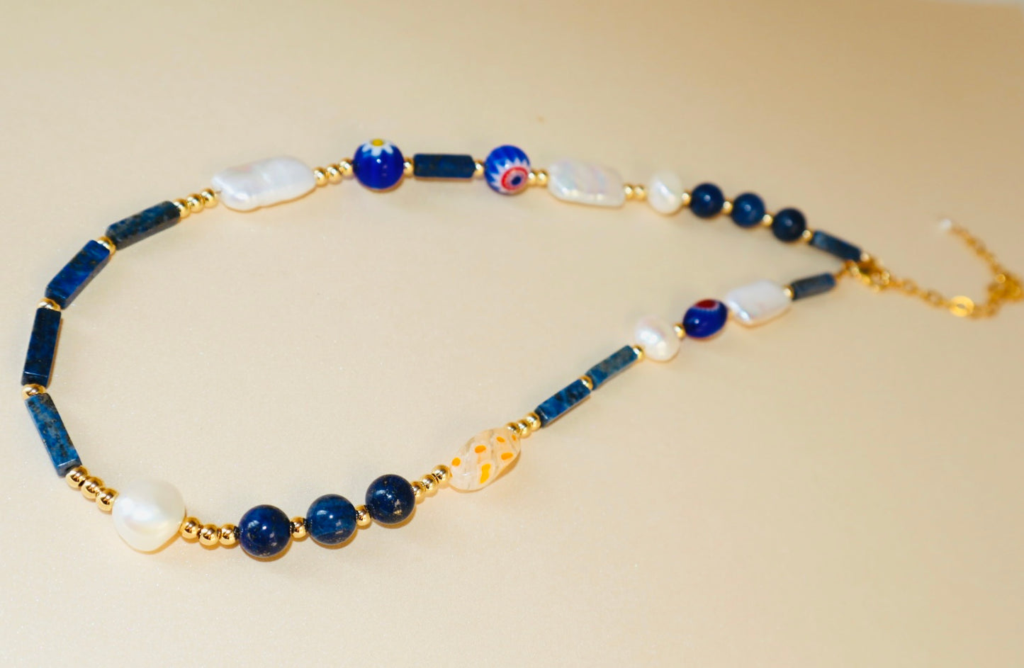 Nerina Lapis Necklace