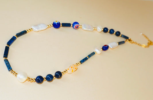 Nerina Lapis Necklace