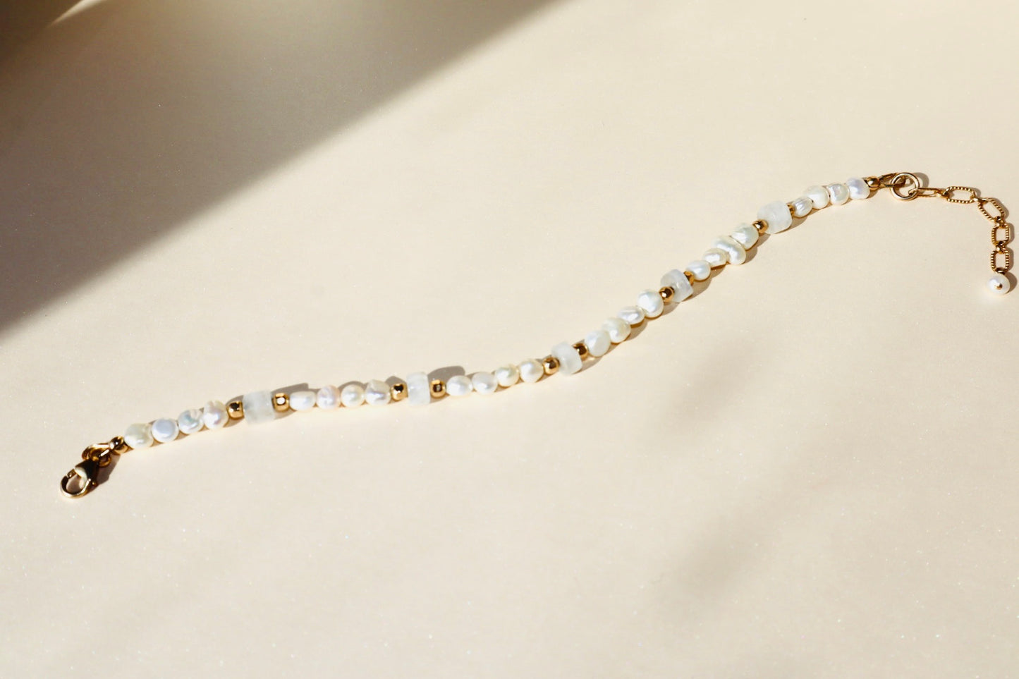 Yin Moonstone Bracelet