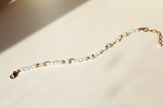 Yin Moonstone Bracelet